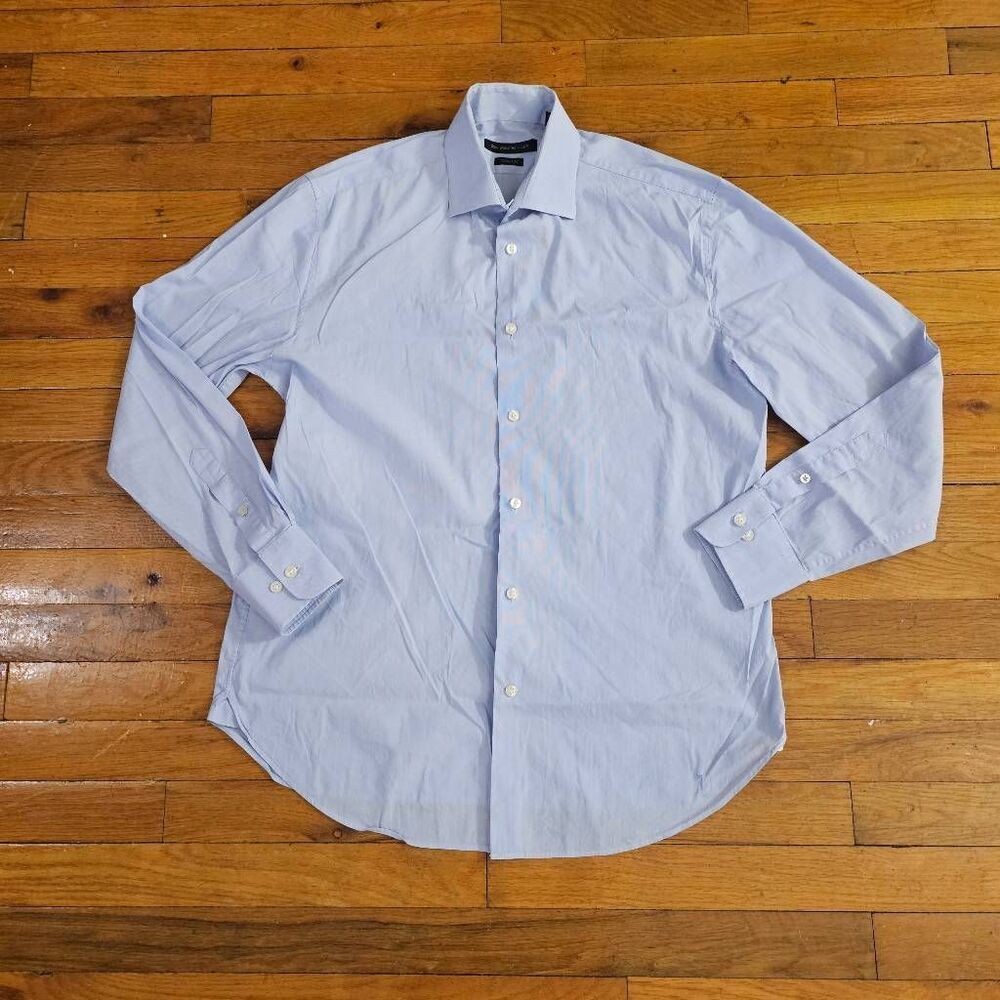 John Varvatos Button Up Shirt Regular Fit Size 15.5